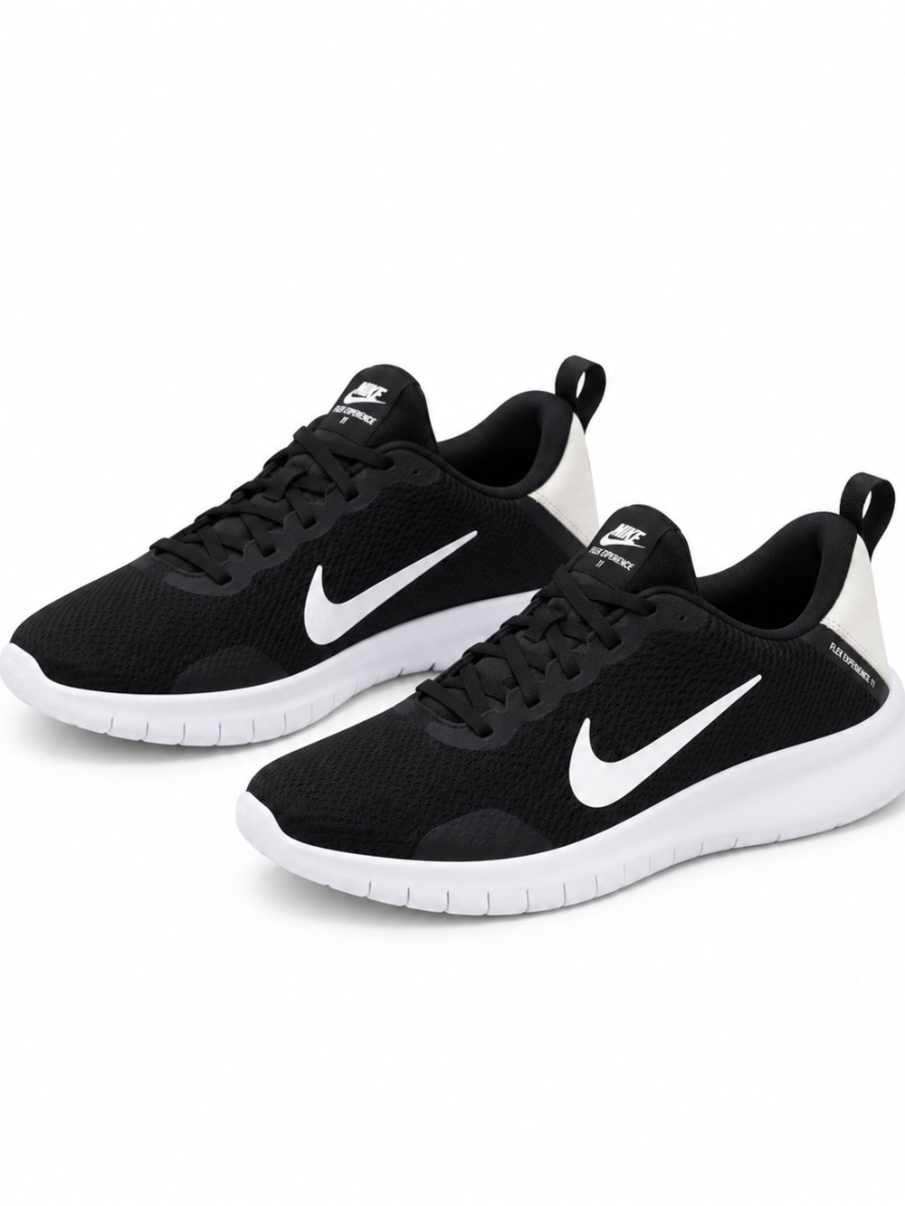 Nike Flex Experience Run 11 Men’s Black White Shoes Size 12 BNIB